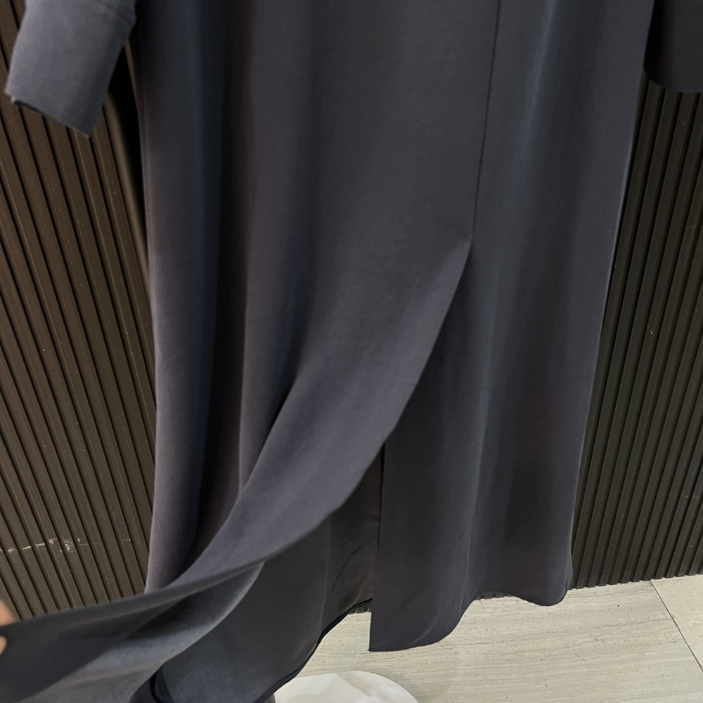 Vince. Shaped Collar Dolman-Sleeve Dress - Picture 10 of 11